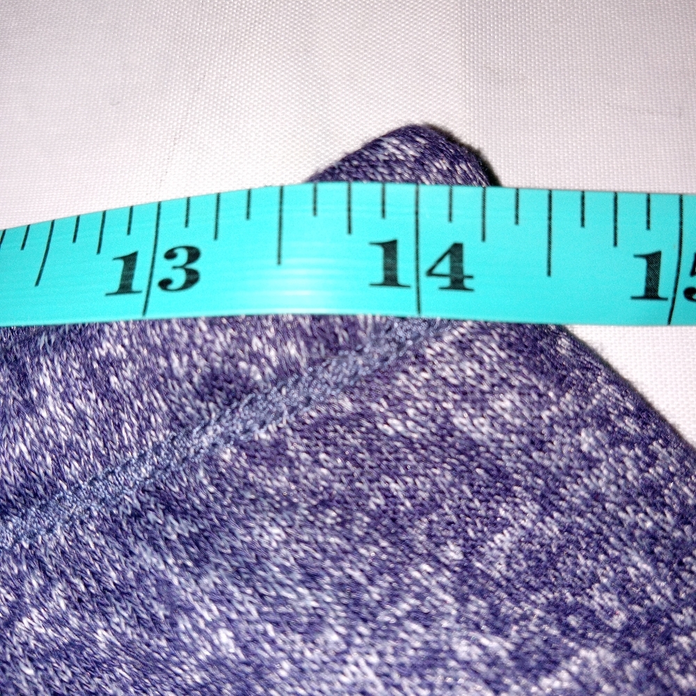 Vera Wang Navy & White Marled Soft Cozy Lounge Pants Small - Picture 8 of 10